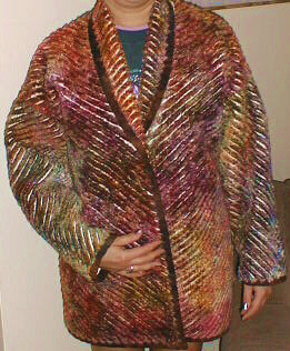 Kath's Faux Chenille Coat